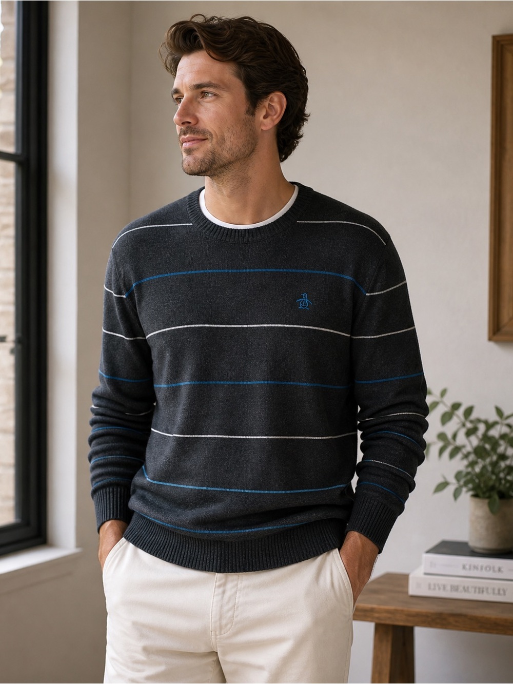 Original Penguin Cashmere Blend Sweater